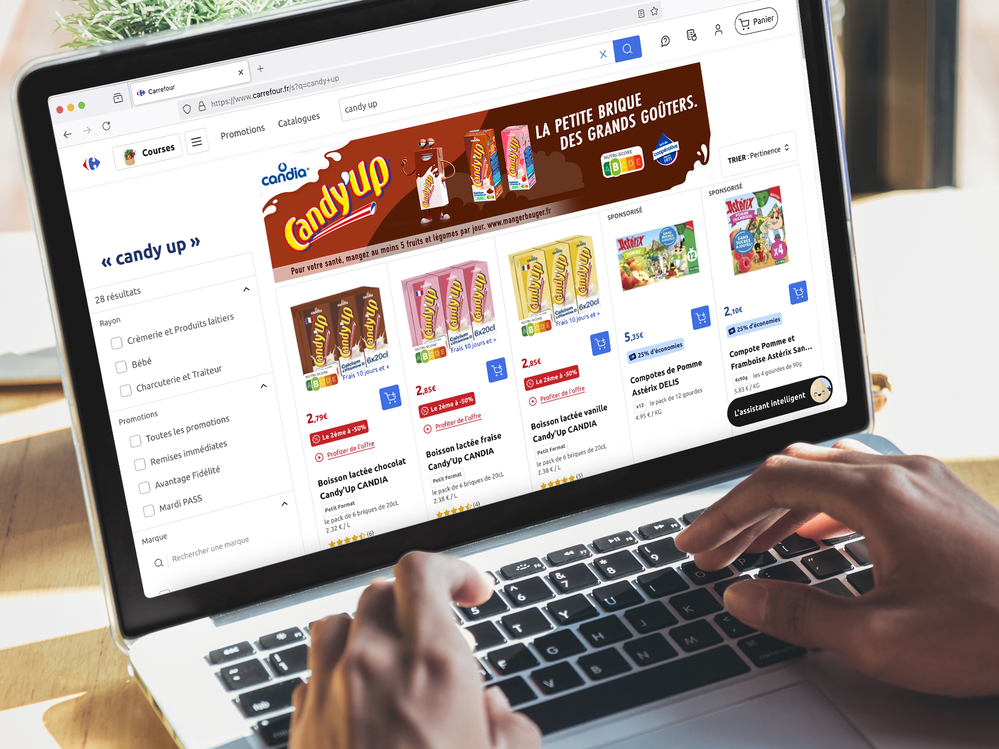 Candia campagne ecom visuel 1