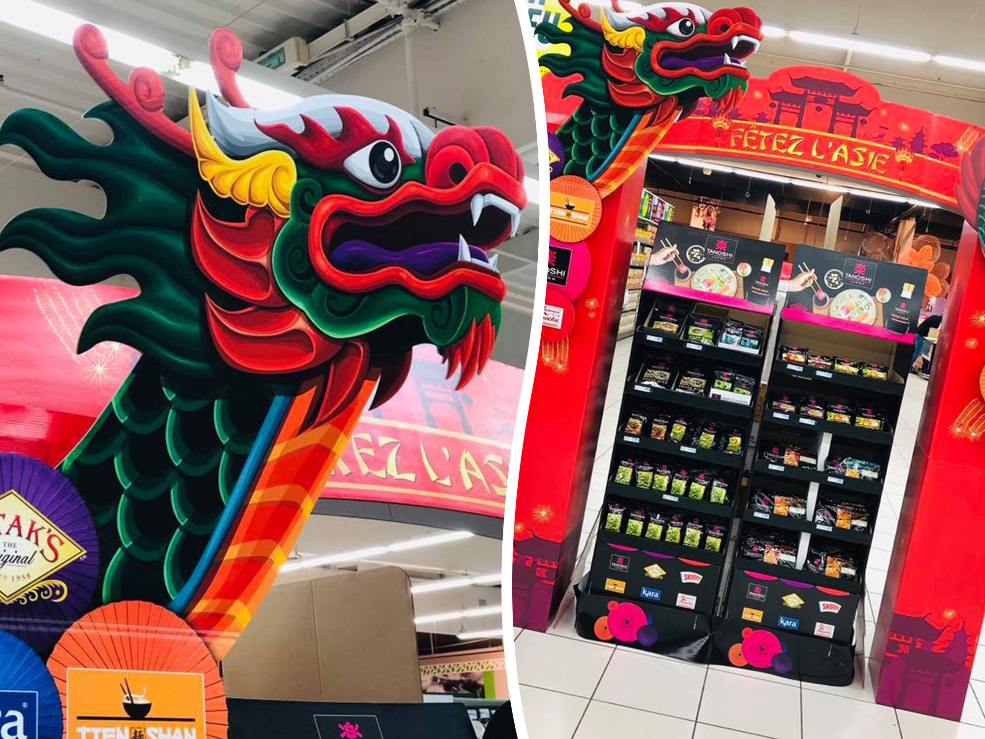 Nouvel An Chinois en GMS Marketing opérationnel