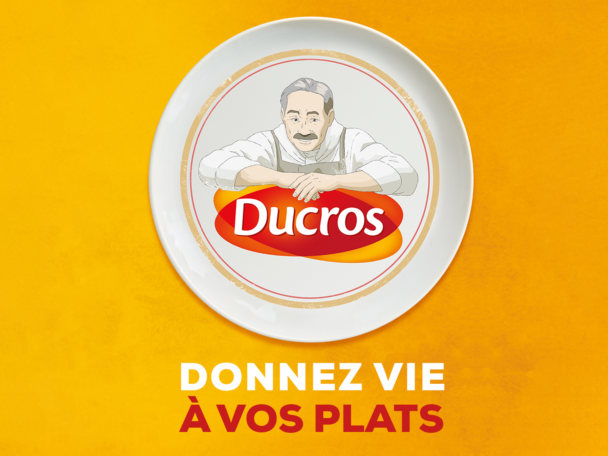 Ducros Temps Fort BBQ 2025 pour la GMS théatralisation visuel clé