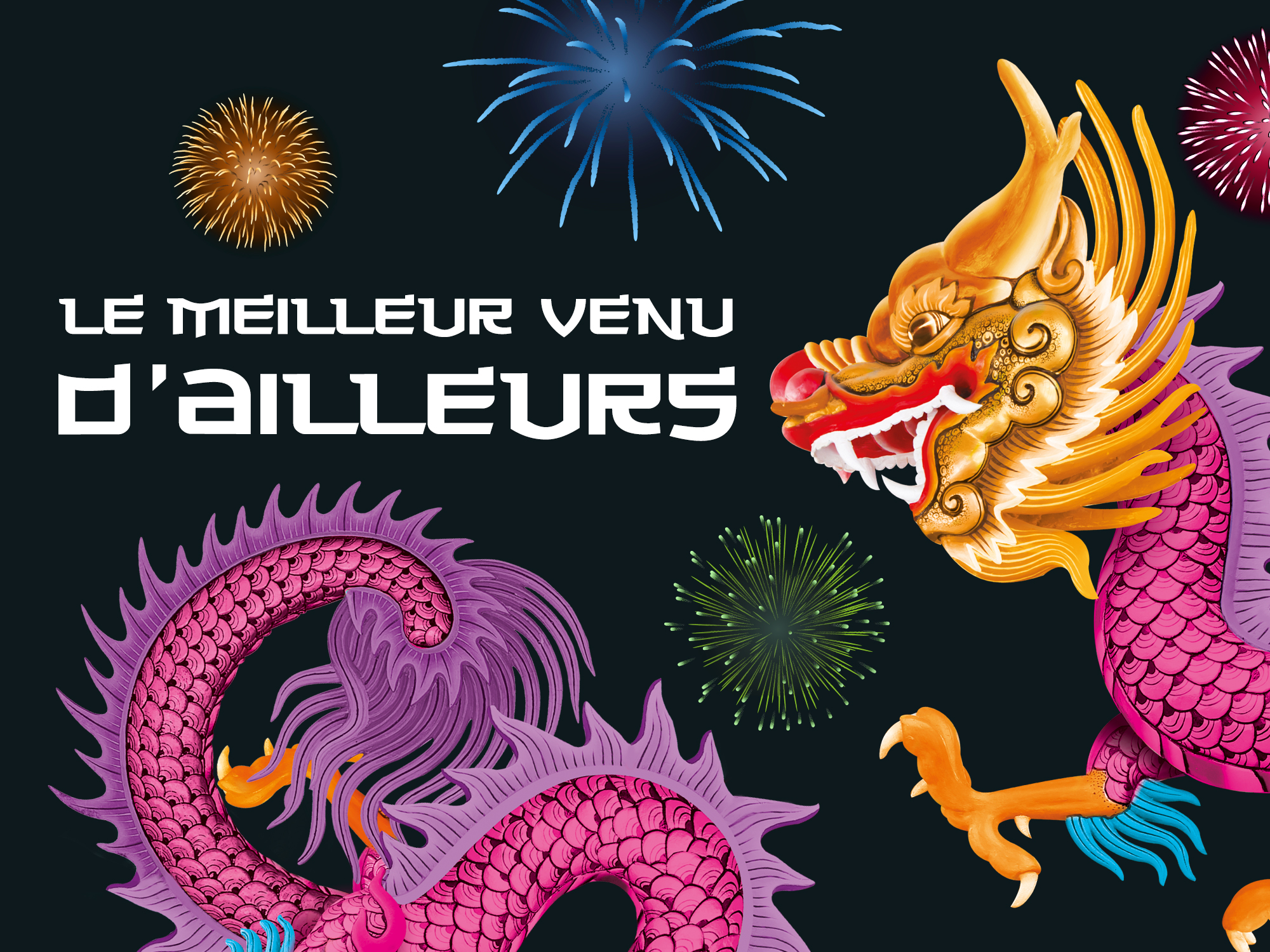 PLV Nouvel An Chinois en GMS Marketing opérationnel