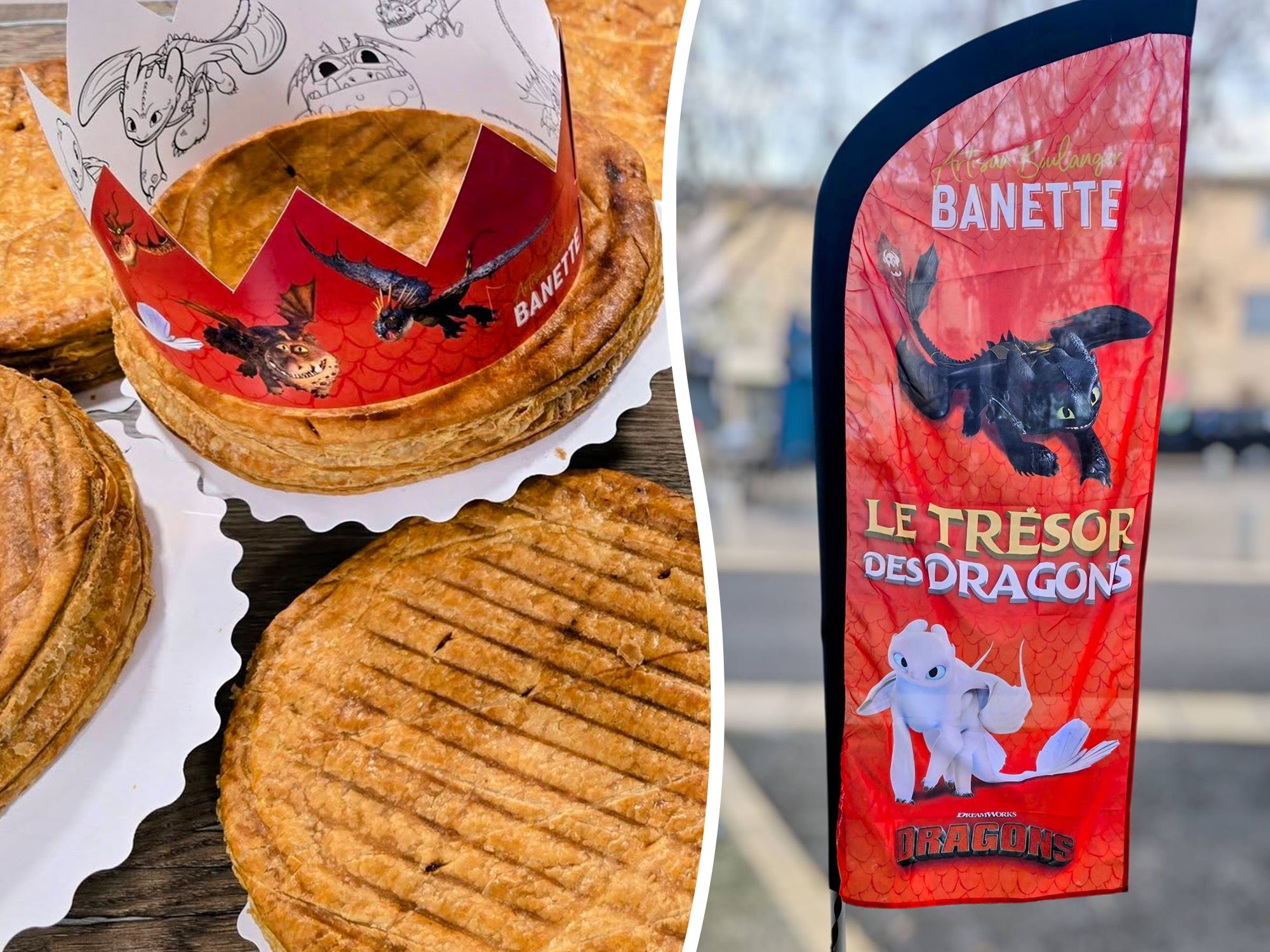 Banette Branding Epiphanie mise en avant boulangerie horiflamme