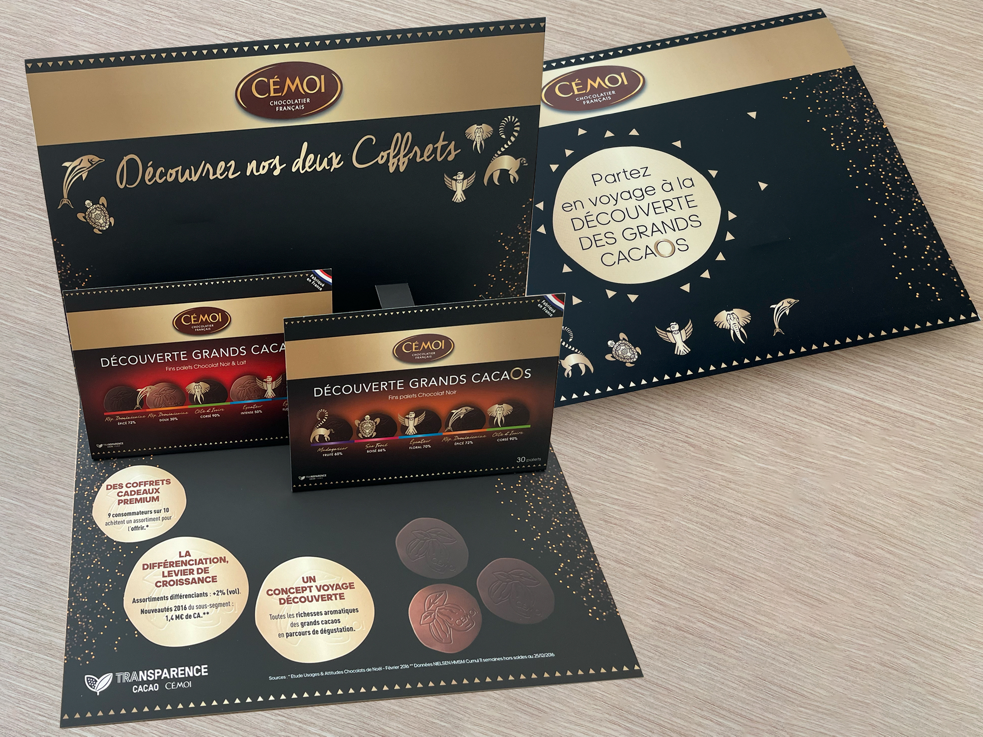 Cémoi et Jacquot edition branding