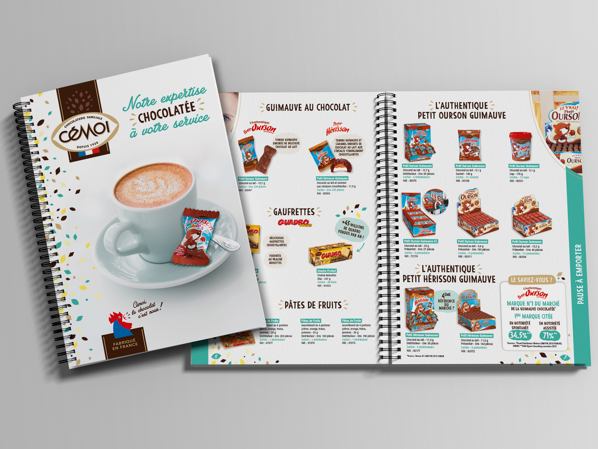 Cémoi et Jacquot edition branding