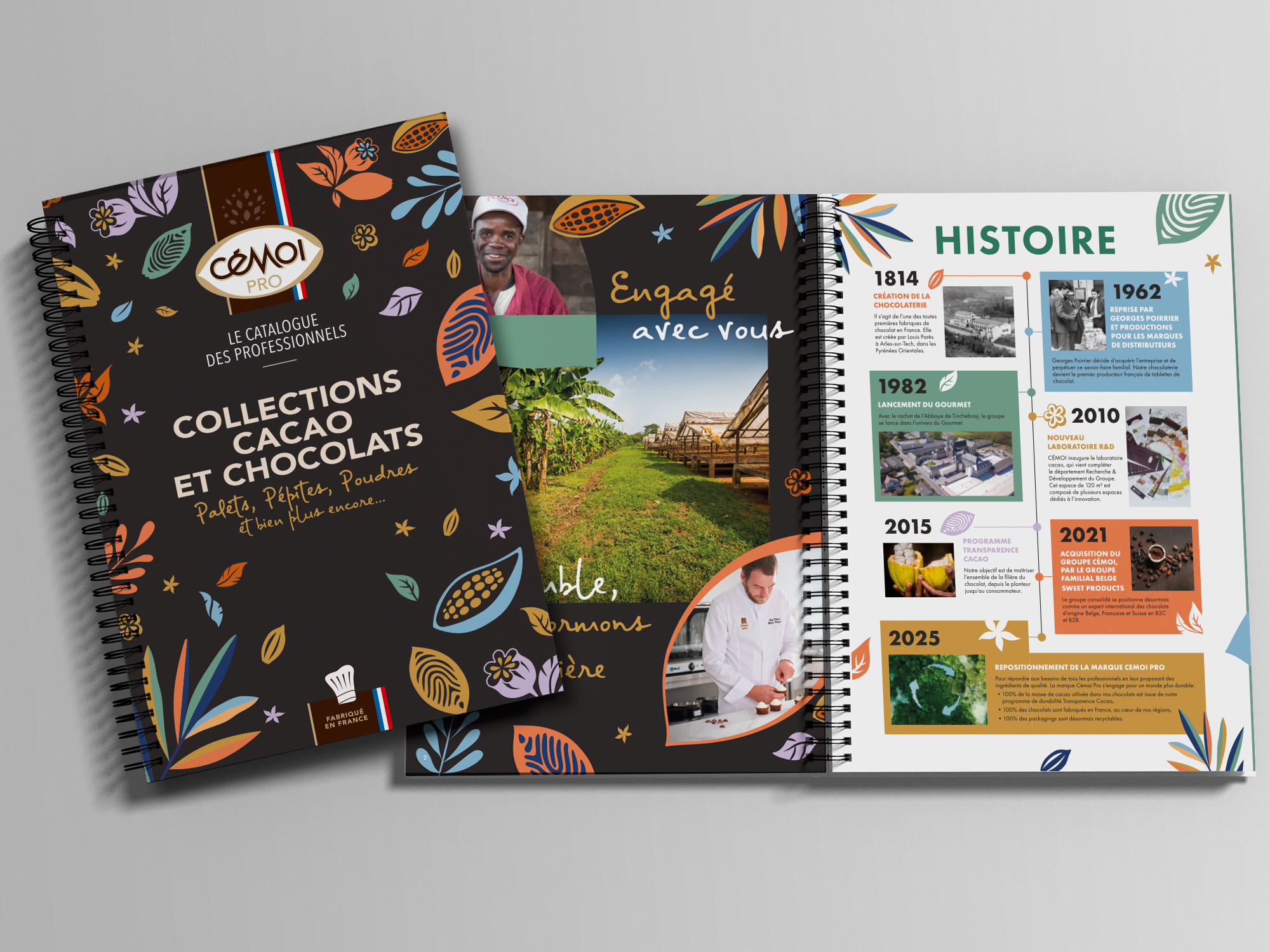 Cémoi et Jacquot edition branding