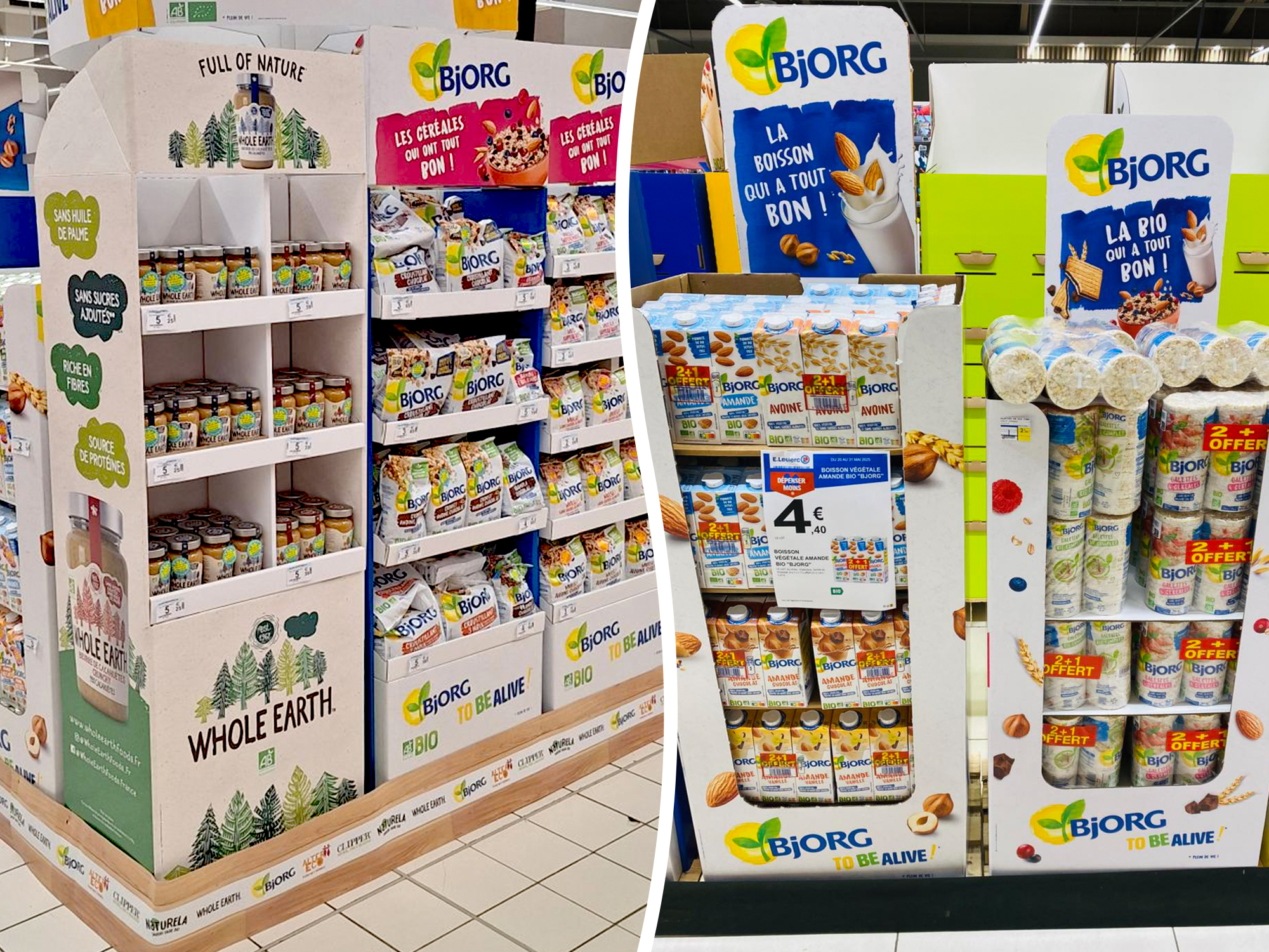 Box et display produits en GMS et GSS
