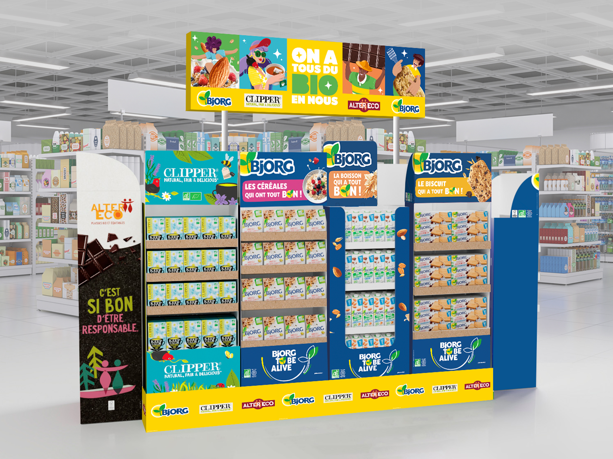 La Compagnie des Images Temps Fort GMS Printemps de la Bio Bjorg