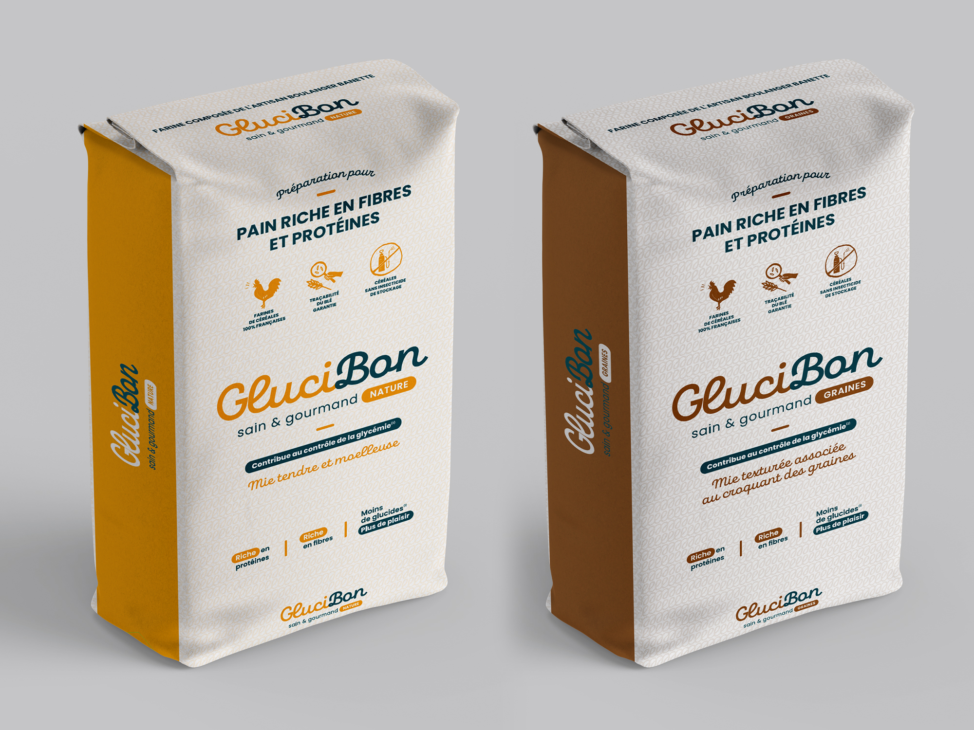 Banette Glucibon branding La Compagnie des Images