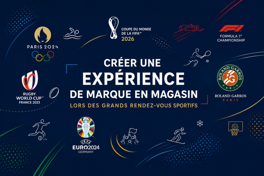Du terrain au point de vente : comment les marques activent les grands rendez-vous sportifs en magasin