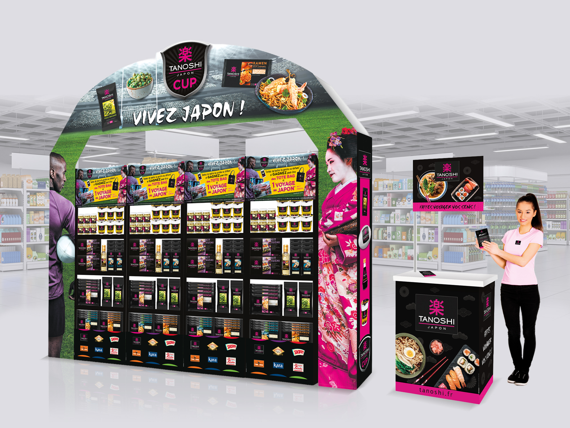 Tanoshi activation coupe du monde de rugby
