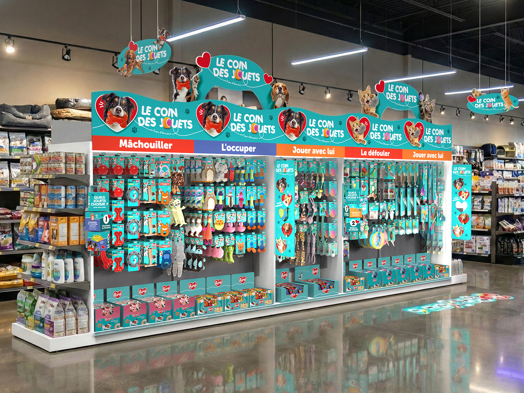 Aimé Le Coin des Jouets balisage GMS