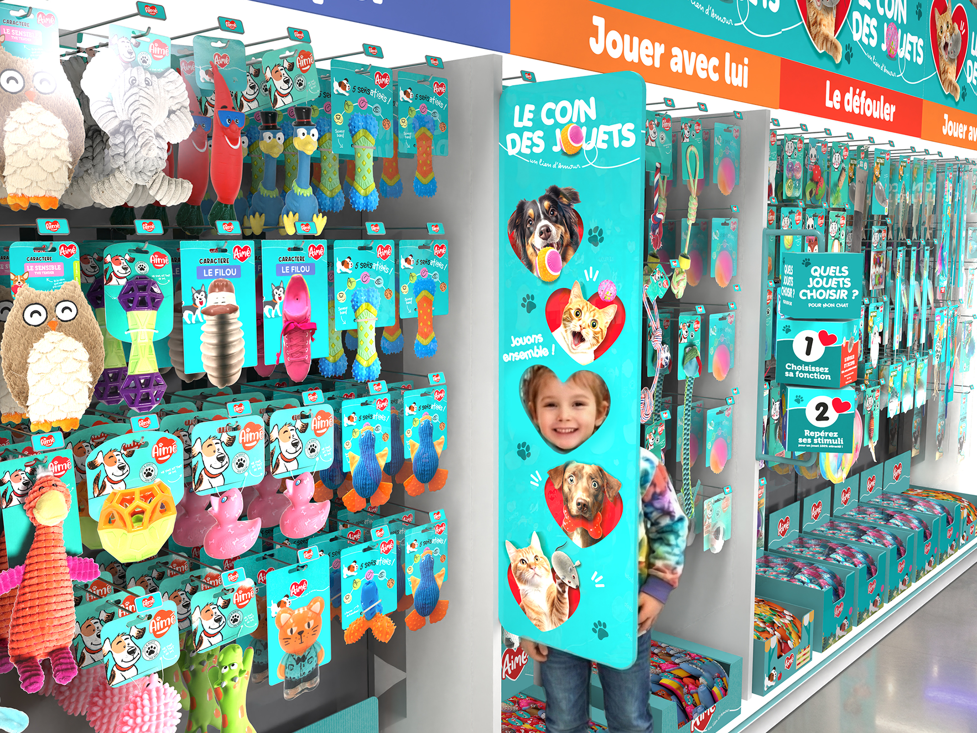 Aimé Le Coin des Jouets balisage GMS