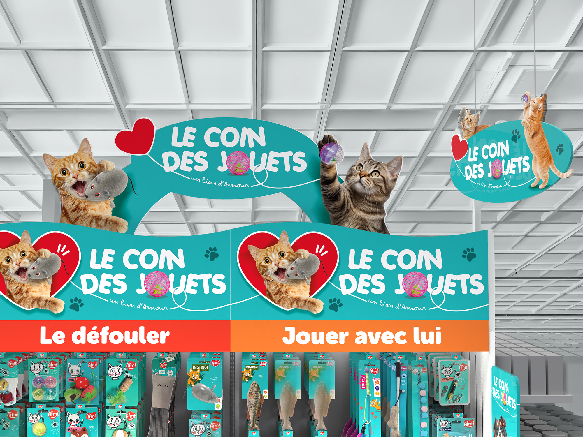 Aimé Le Coin des Jouets balisage GMS