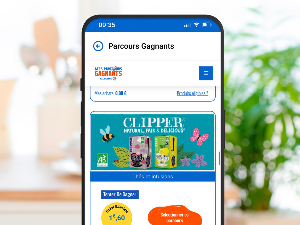 Digital campagne Clipper e commerce Leclerc